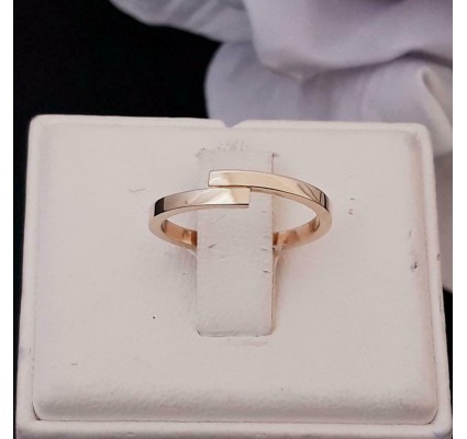 Ring ~ Gouden 14 karaats Ring met Design