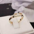 Ring ~ Gouden Ring met 1 Diamant