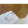 Ring ~ Witgouden 14 karaats Ring met 1 Diamant