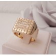 Ring ~ FUTURE Gouden 14 karaats Heren Ring met Diamant