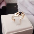 Ring ~ MADISON Gouden 14 karaats Ring met Saffier 